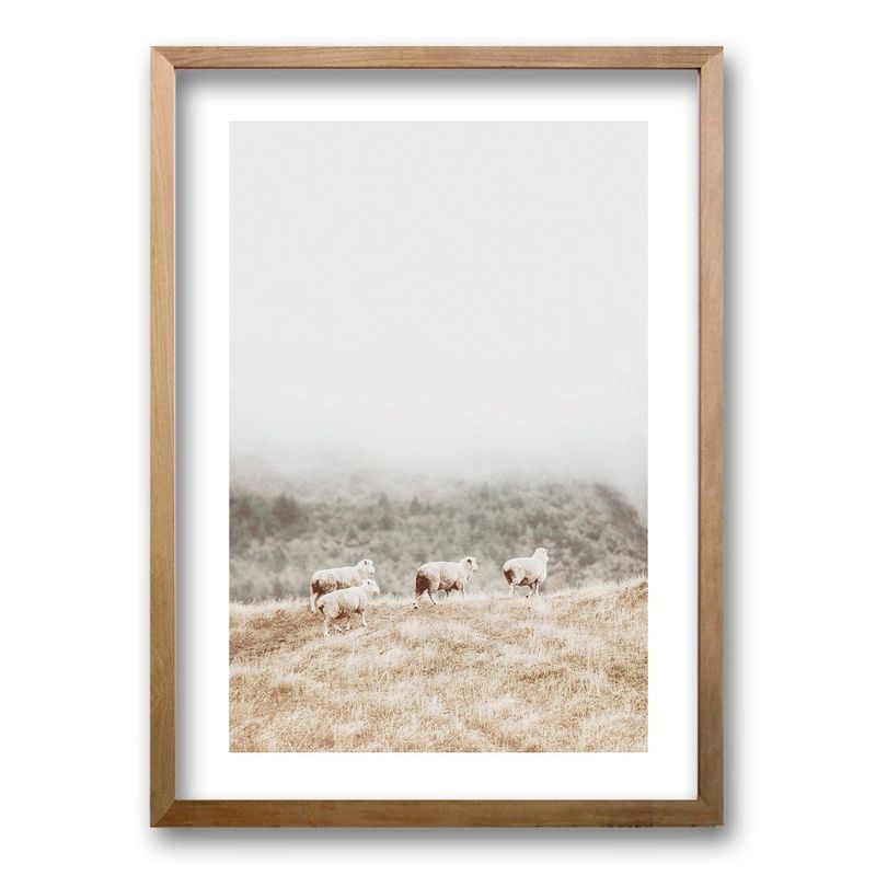 RETELA - Cuadro Encanto Vintage II - Cafe - 70x50 cm