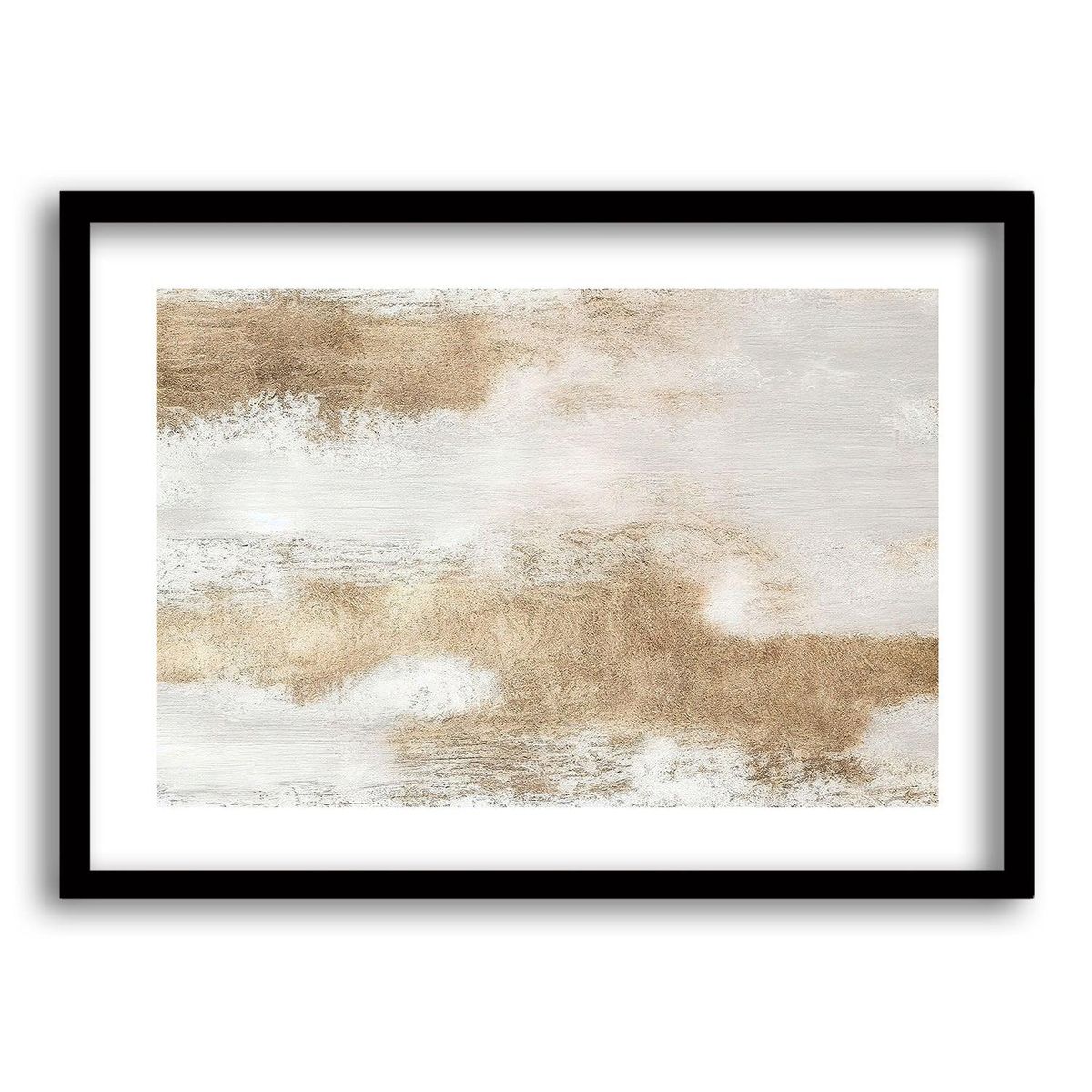 RETELA - Cuadro Orden a Caos V - Negro - 40x30 cm