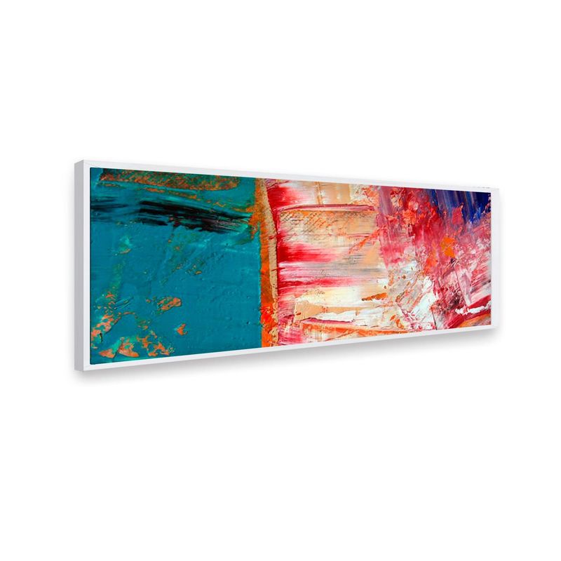 RETELA - Canvas Water & Fire II - Multicolor - Enmarcado