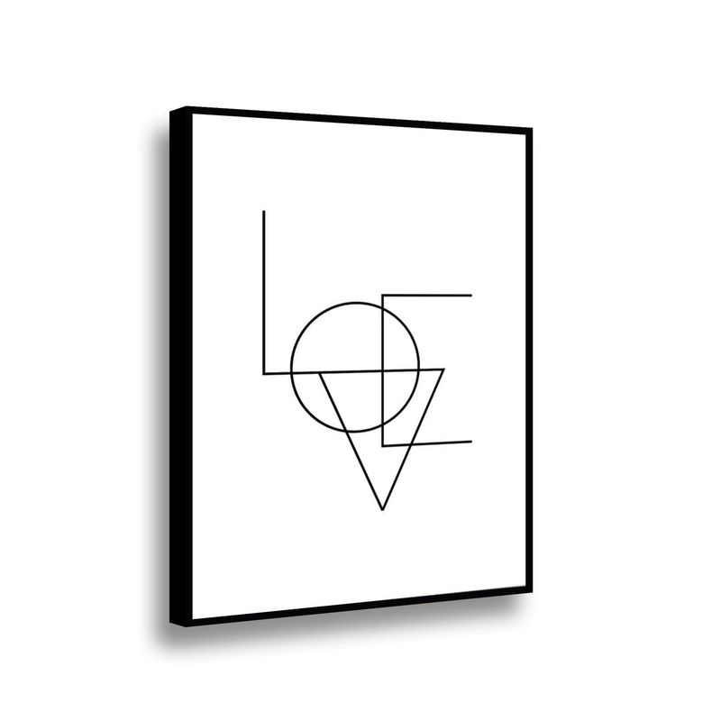 RETELA - Canvas Love - Multicolor - Enmarcado