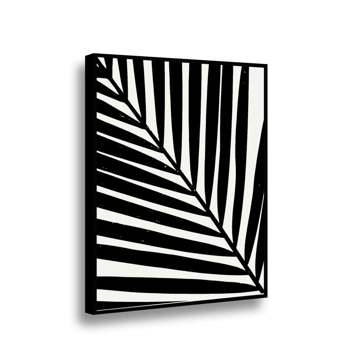 RETELA - Canvas Selva BN III - Multicolor - Enmarcado - 70x50 cm