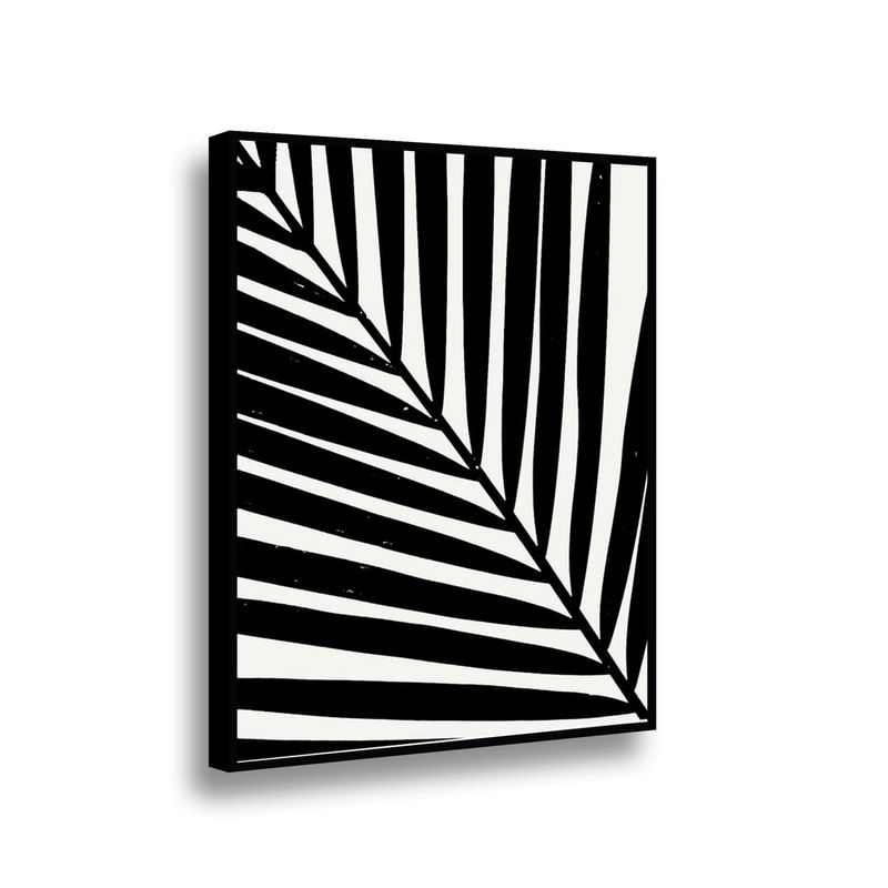 RETELA - Canvas Selva BN III - Multicolor - Enmarcado