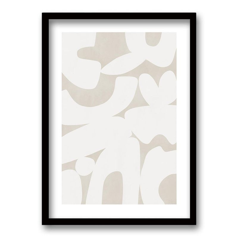 RETELA - Cuadro Muelle I - Negro - 70x50 cm
