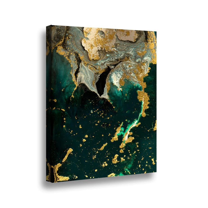 RETELA - Canvas Marmol Verde I - Multicolor - 70x50 cm