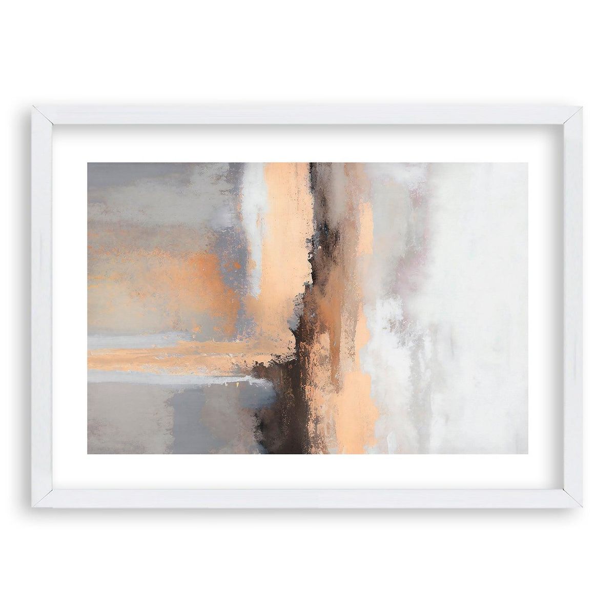 RETELA - Cuadro Ruptura de Color - Negro - 40x30 cm