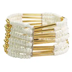 GINO RODINIS - Brazalete B407BL Blanco