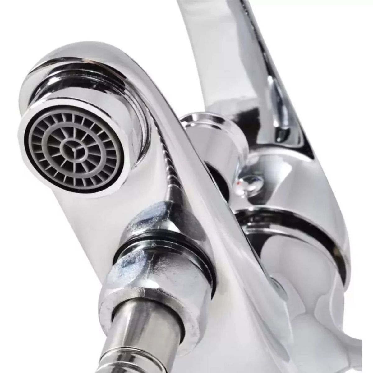 GENERICO - Llave Monomando Ducha Tina Metálica Con Accesorios Yts