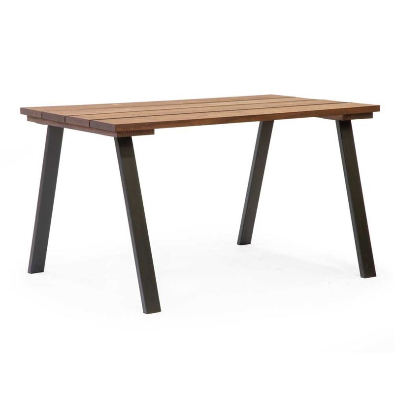 MEDULAR - Mesa de comedor 4P Linha Nogal