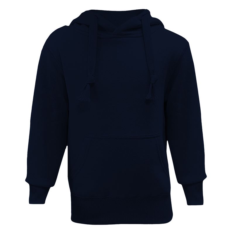 ANDESLAND OUTDOOR APPAREL - Poleron Canguro Azul Oscuro Niño