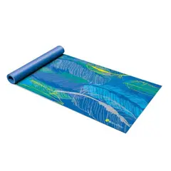 ECOWELLNESS - Mat de Yoga Antideslizante Azul 173 cm -