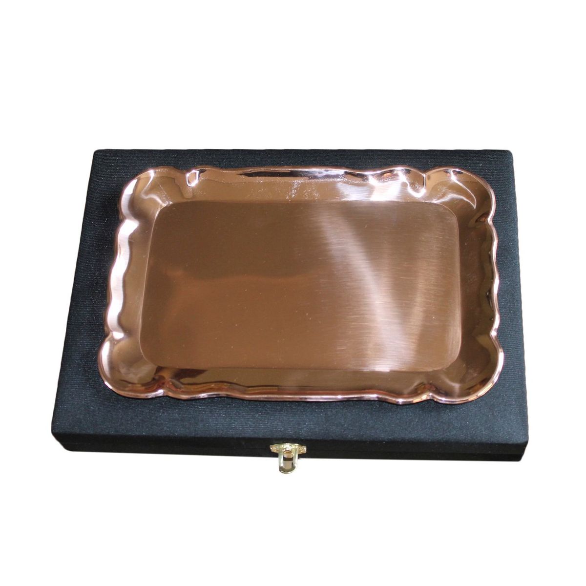 PERFECT CLASS - Bandeja de Cobre Tamaño 20 x 30 Cms Rectangular - Perfect Class