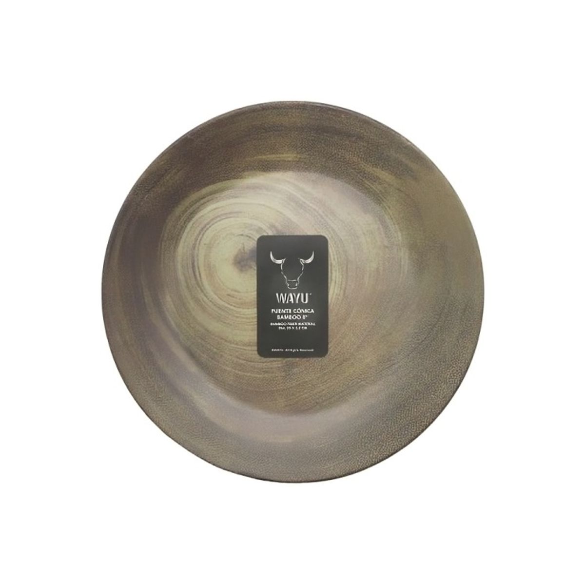WAYU - Plato Wayu Bamboo Mediano 8