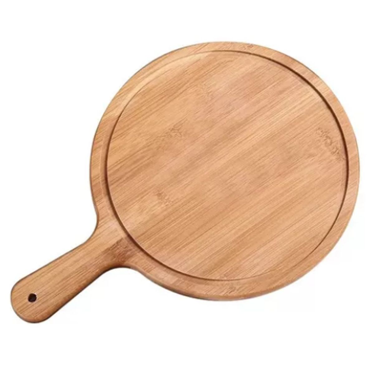 GENERICO - Plato De Madera Para Pizza Alimentos De 24 Cm