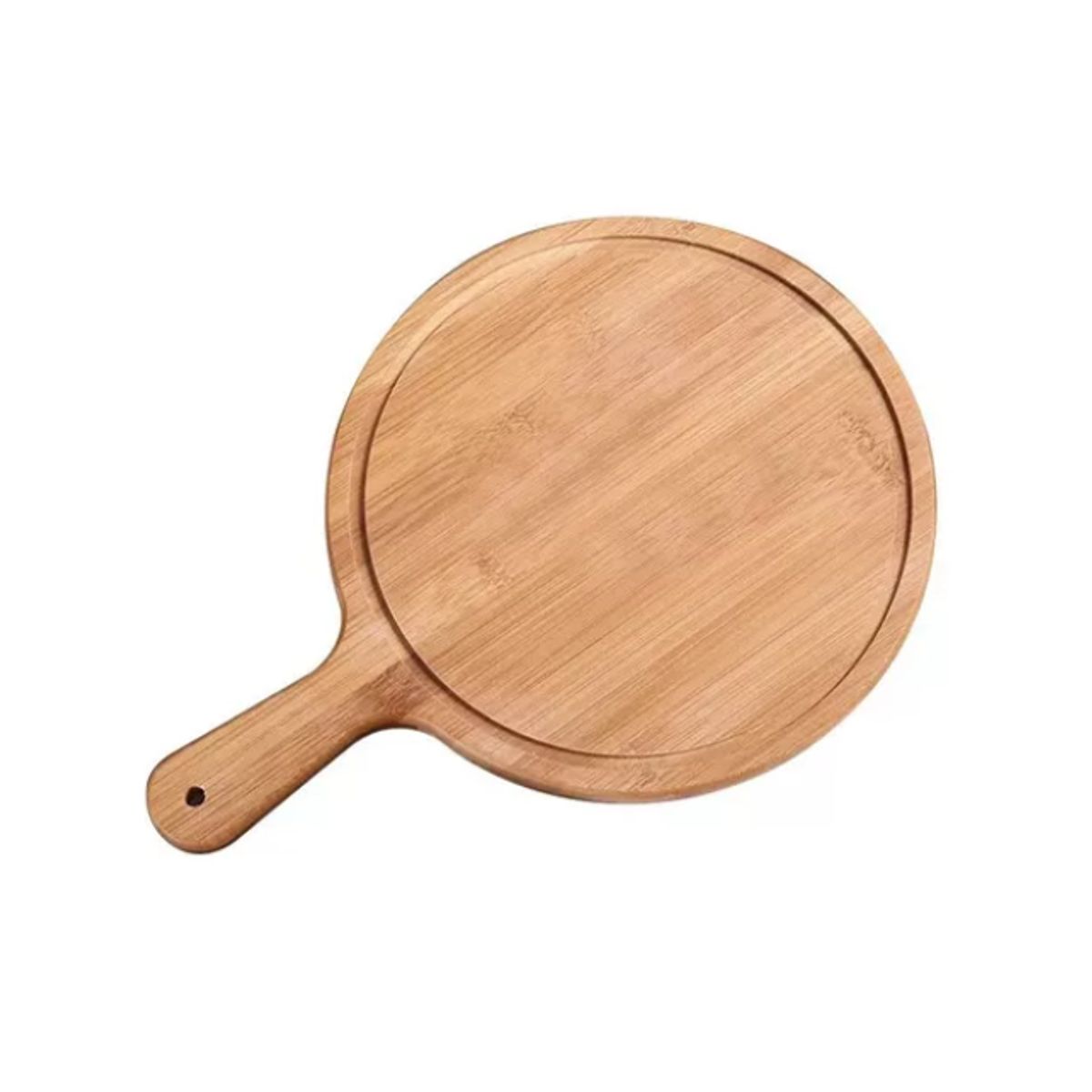 GENERICO - Plato De Madera Para Pizza Alimentos De 24 Cm