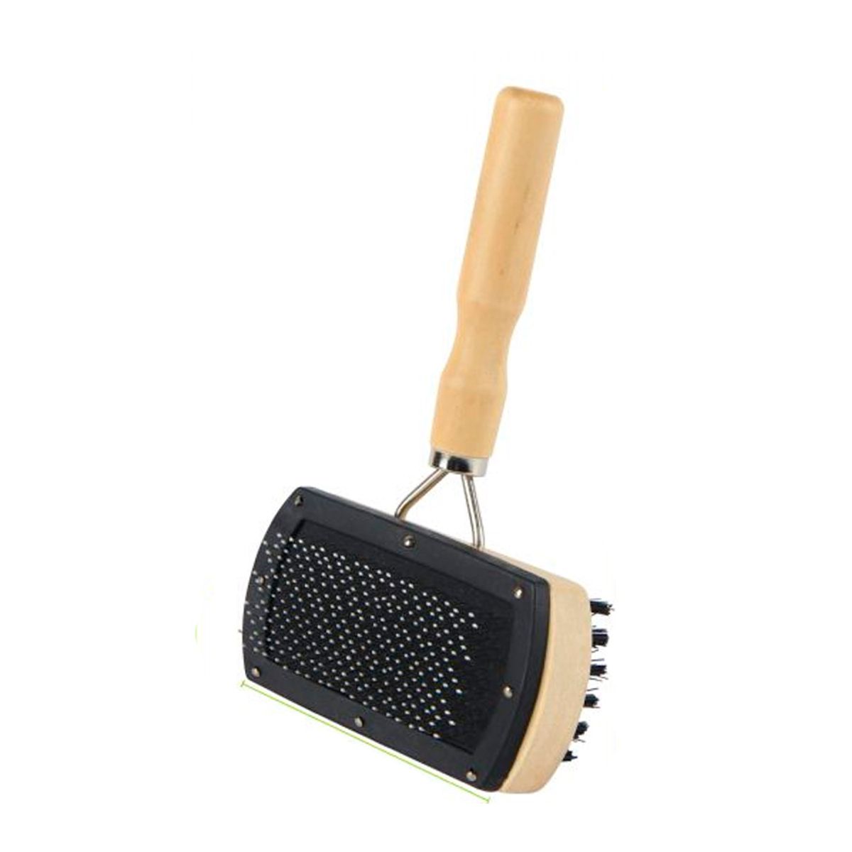 GENERICO - Rasqueta Doble Cepillo Y Peine Para Mascota