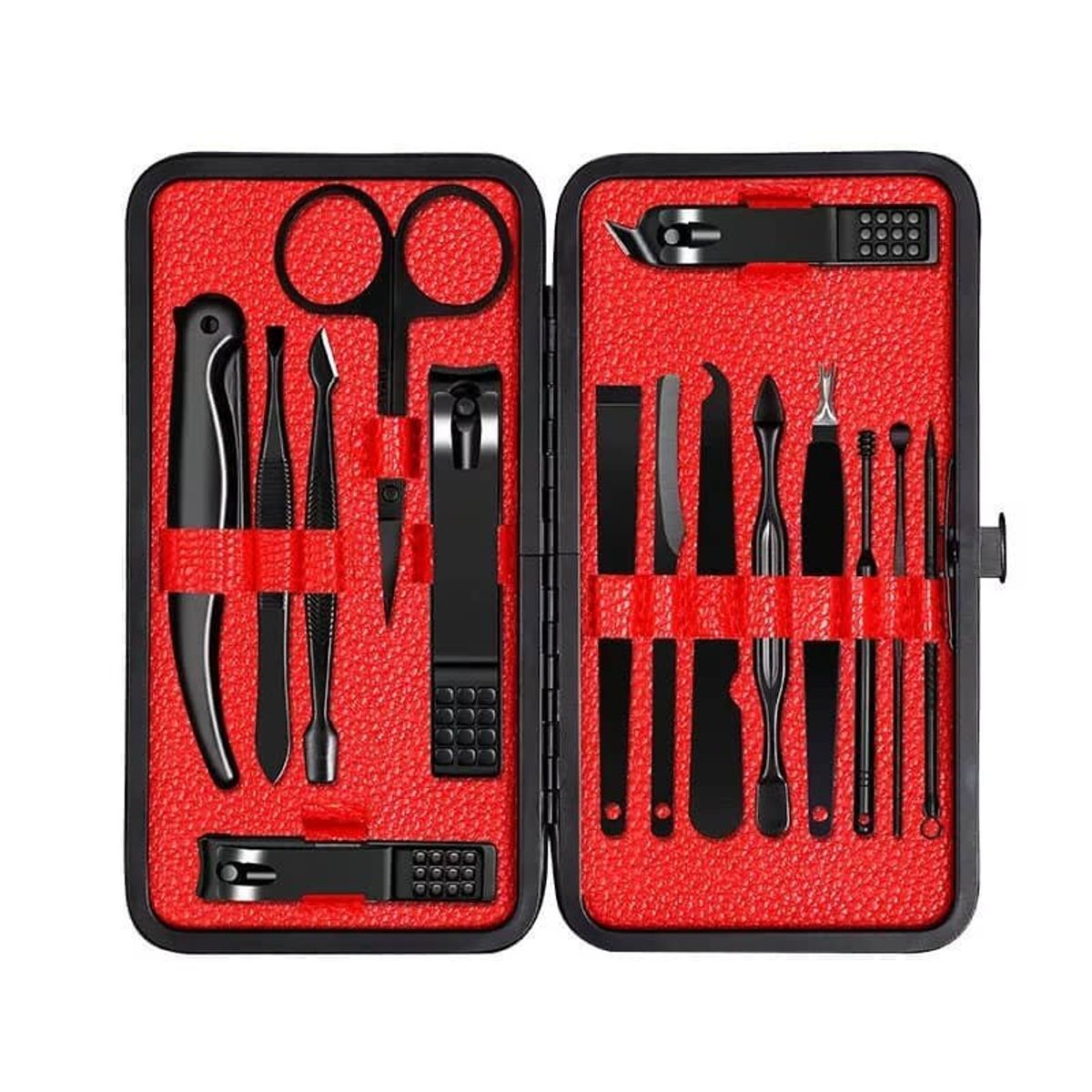 GENERICO - Set caja cortauñas manicure 15 piezas