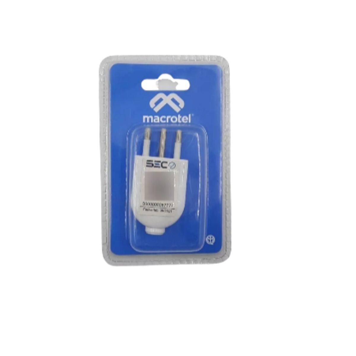 MACROTEL - Enchufe Volante Macho 2p+t 10a 1500w MacroteL