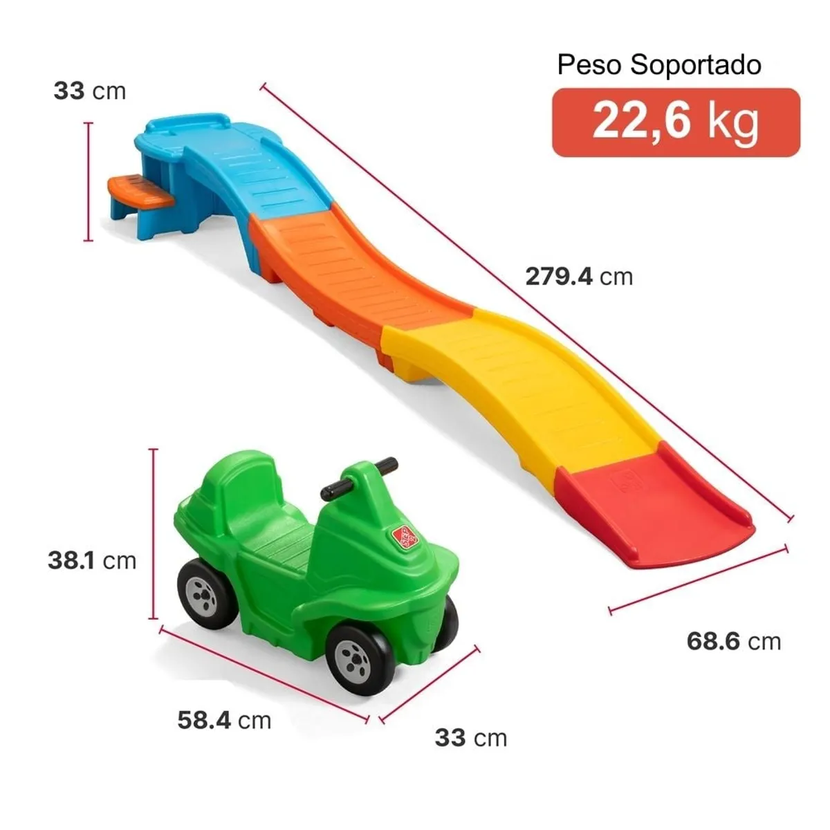 HOBBY MARKET - Montaña Rusa Infantil Carrera