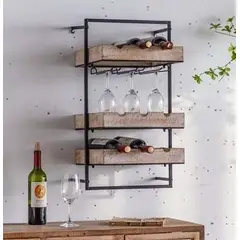 GENERICO - Cava Repisa Porta Copas Y Botellas