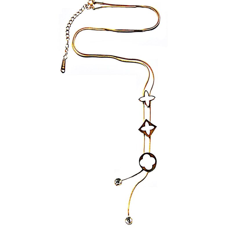 VIVAFELICIA - Collar Acero Marisol Dorado