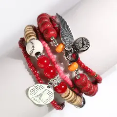 GINO RODINIS - Brazalete B403RJ Rojo