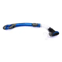 CABOSUB - Snorkel Dry Top Modelo Sierra Respiración Segura y Comodidad - Azul - Talla Única