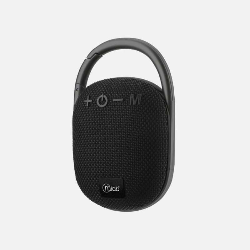 MLAB - Parlante Bluetooth tws Live bass Mlab con gancho color negro