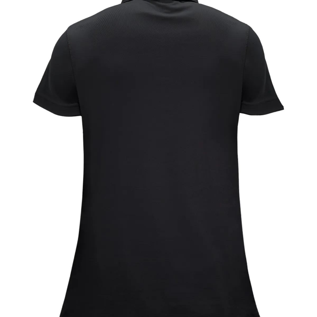 QUEBEC - Polera Cooldry Quebec Manga Corta Mujer Black