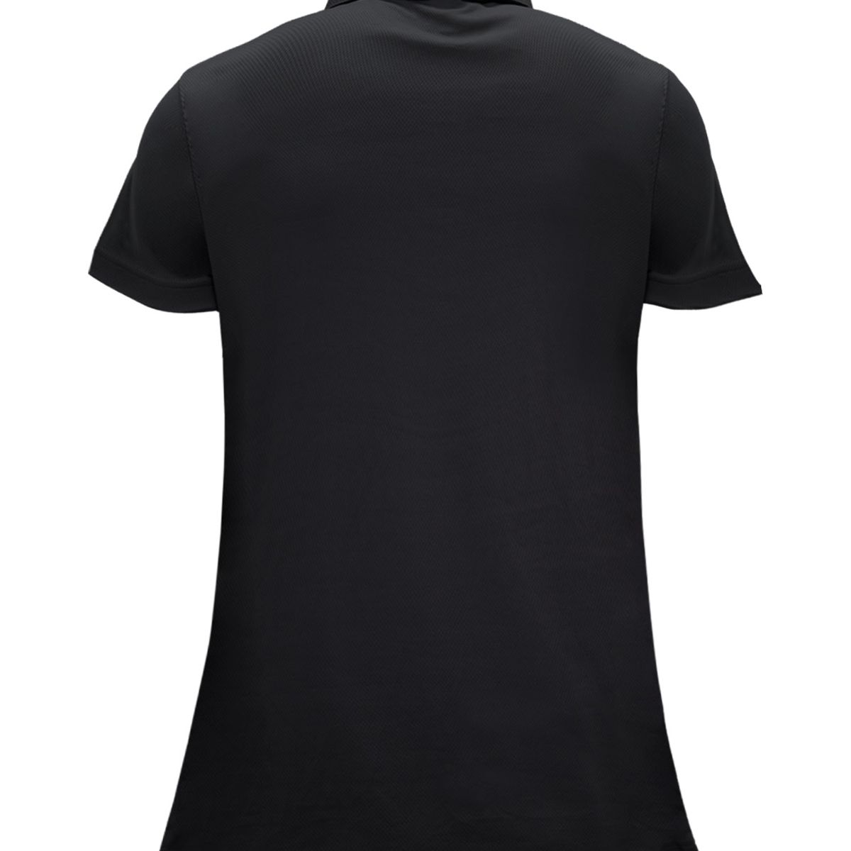 QUEBEC - Polera Cooldry Quebec Manga Corta Mujer Black