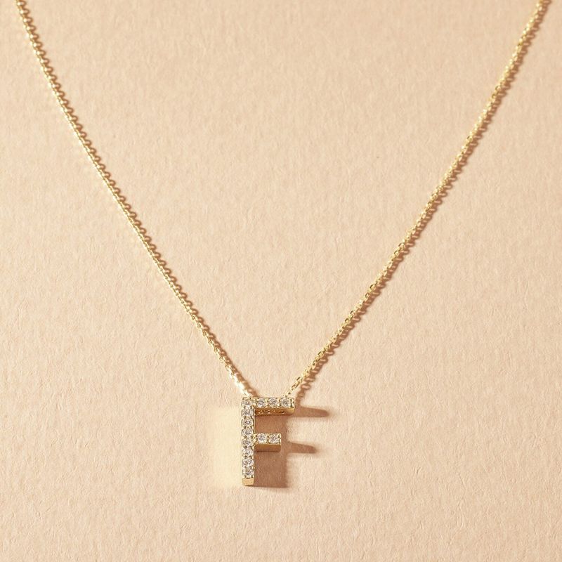 JB JOYAS BARON - Collar de Oro 18kt con Diamantes 7 Pts Total - By Danielle Costantini