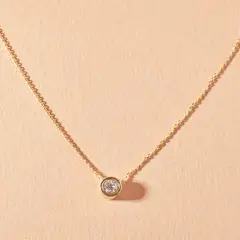JB JOYAS BARON - Collar de Oro 18kt con Diamantes 10 Pts Total - By Danielle Costantini