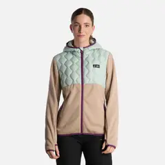 HAKA HONU - Chaqueta Mujer Altiplano Gris Claro