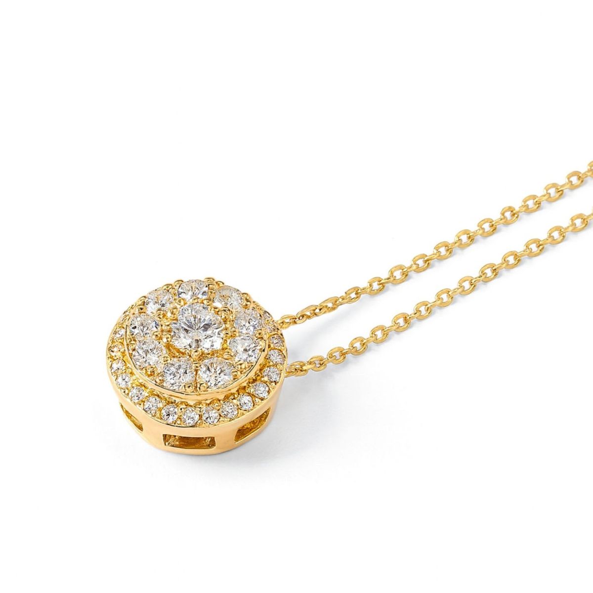 JB JOYAS BARON - Collar de Oro 18kt con Diamantes 23 Pts Total - By Danielle Costantini