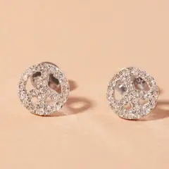 JB JOYAS BARON - Aros Oro 18kt Diamantes 29 Pts Total - Danielle Costantini