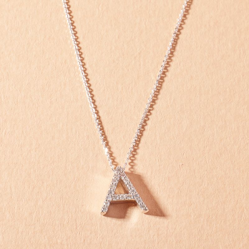 JB JOYAS BARON - Collar de Oro Blanco 18kt Diamantes 10 Pts  Corte Brillante 30132