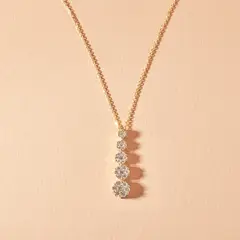 JB JOYAS BARON - Collar de Oro 18kt con Diamantes 72 Pts Total - By Danielle Costantini