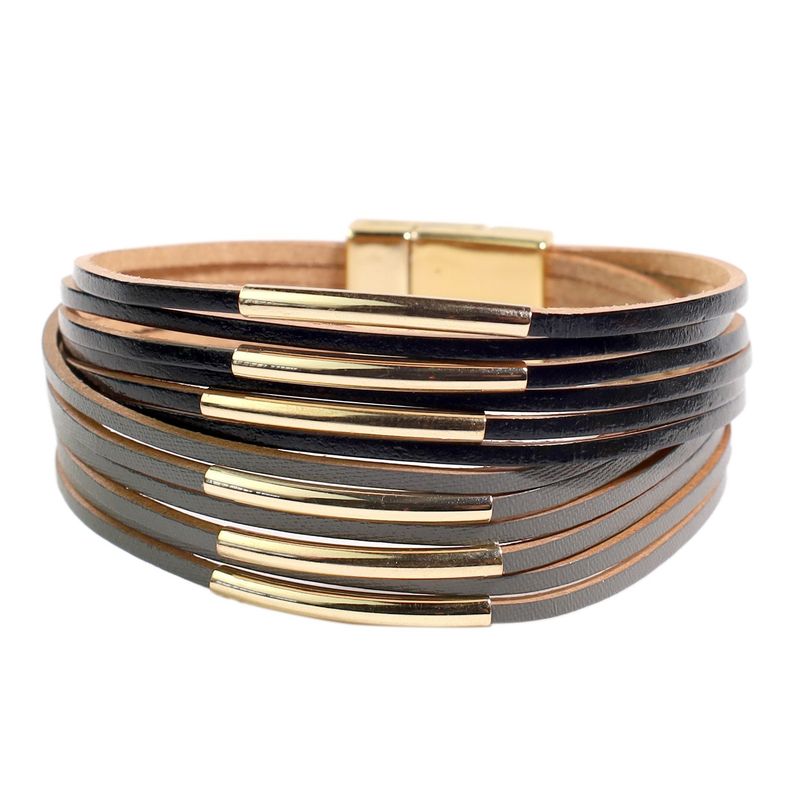 GINO RODINIS - Brazalete Gino Rodinis B396NG Negro