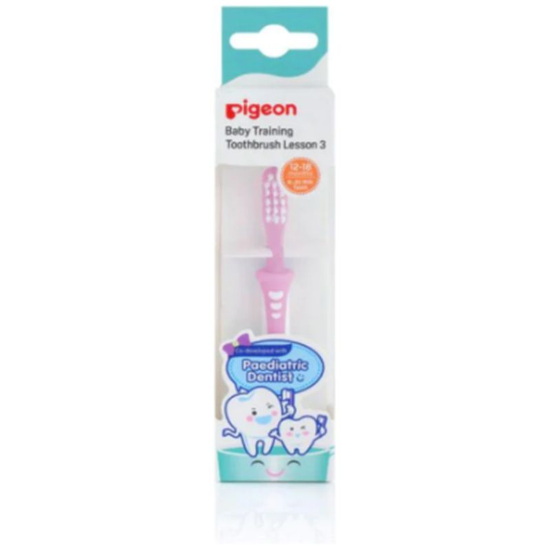 PIGEON - Cepillo Dental De Aprendizaje Etapa-3 Pigeon - Rosa