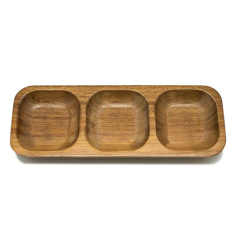 WAYU - PLATO COMPARTIMIENTO APERITIVO MADERA WAYU