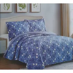 GENERICO - Cubrecama Quilt King Arte Andino