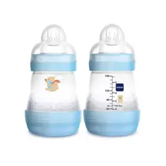 MAM - Mamadera 0 meses Celeste 160ml