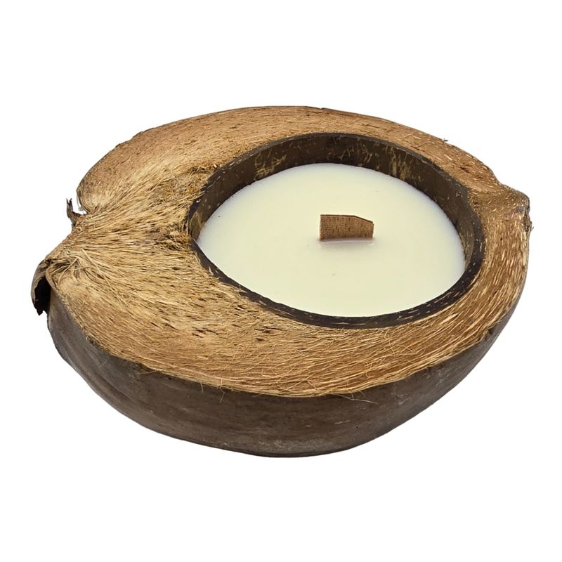 GENERICO - Vela Aromatica Ecologica Aroma De Coco Natural Cera Natural