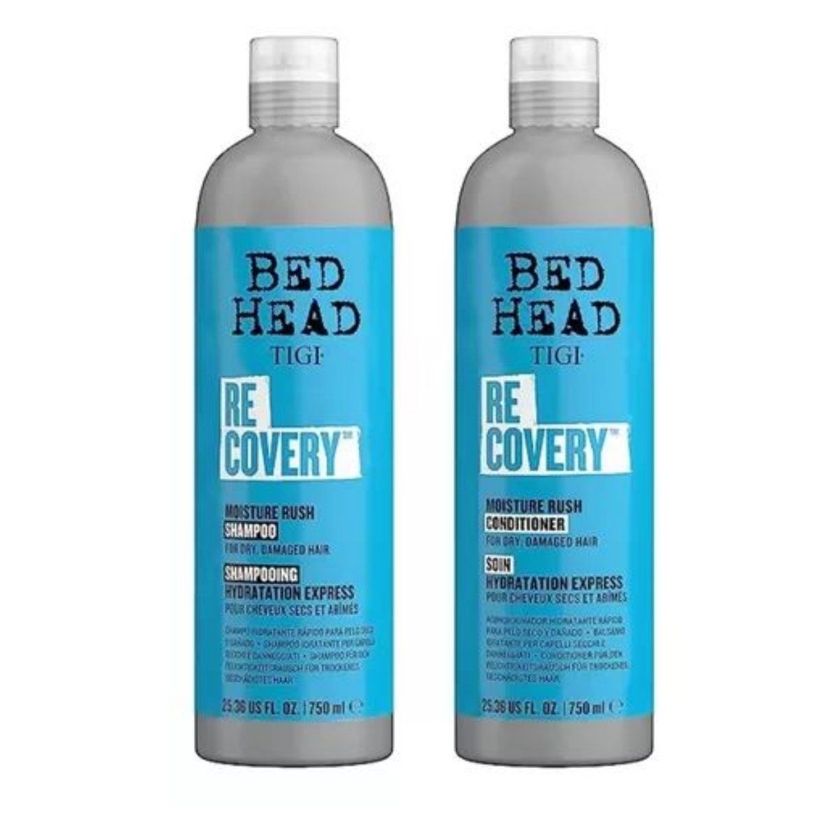 TIGI - Pack Shampoo Y Acondicionador Tigi Bed Head Recovery 750ml