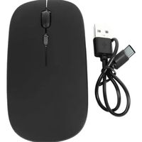 Mouse Inalambrico Negro Dual Mode Bt 5.0