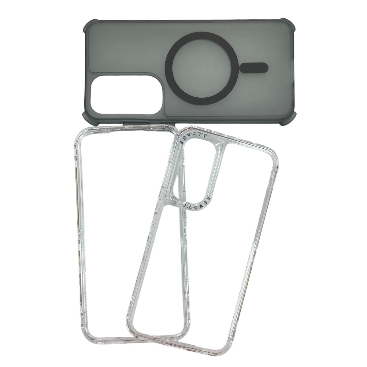 JOIGO - Carcasa Antigolpe 360 Para Samsung S23 Fe Magsafe Azul