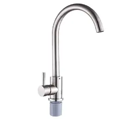 TAUMM - Llave monomando de lavaplatos vertical inoxidable