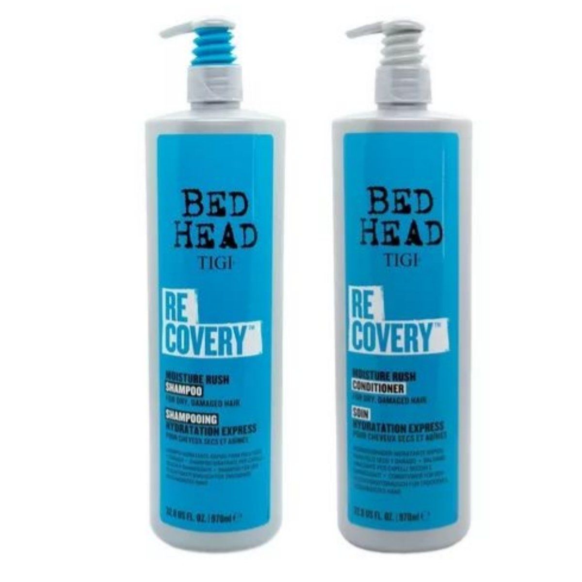 TIGI - Pack Shampoo Y Acondicionador Tigi Bed Head Recovery 970ml