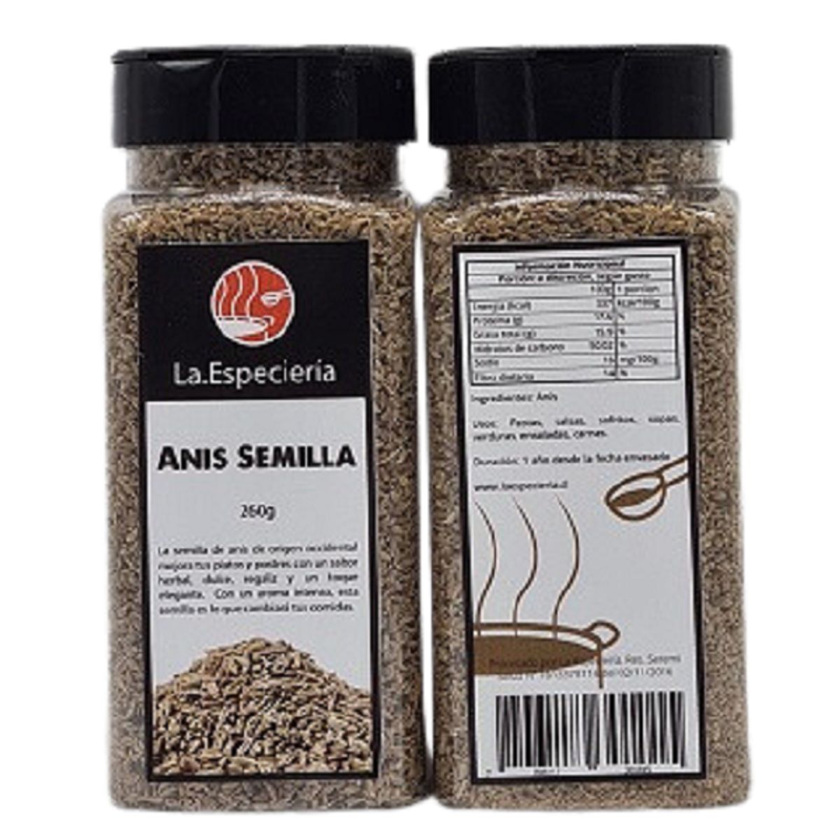 GENERICO - Anís Semilla La Especiería 100% Natural Sin Aditivos 260g La Especieria
