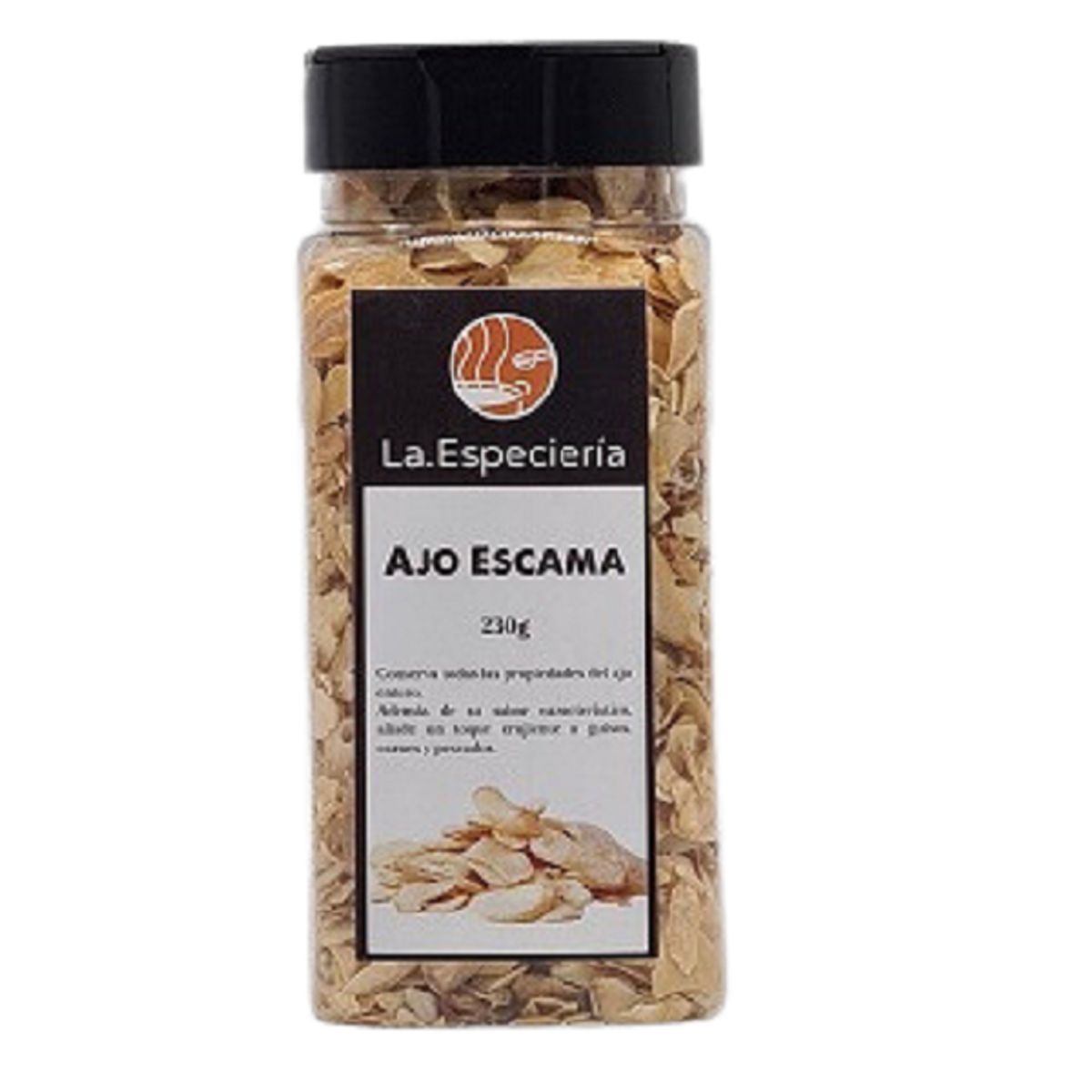 GENERICO - Ajo en Escama o Deshidratado 100% Natural Sin Aditivos 230g La Especieria