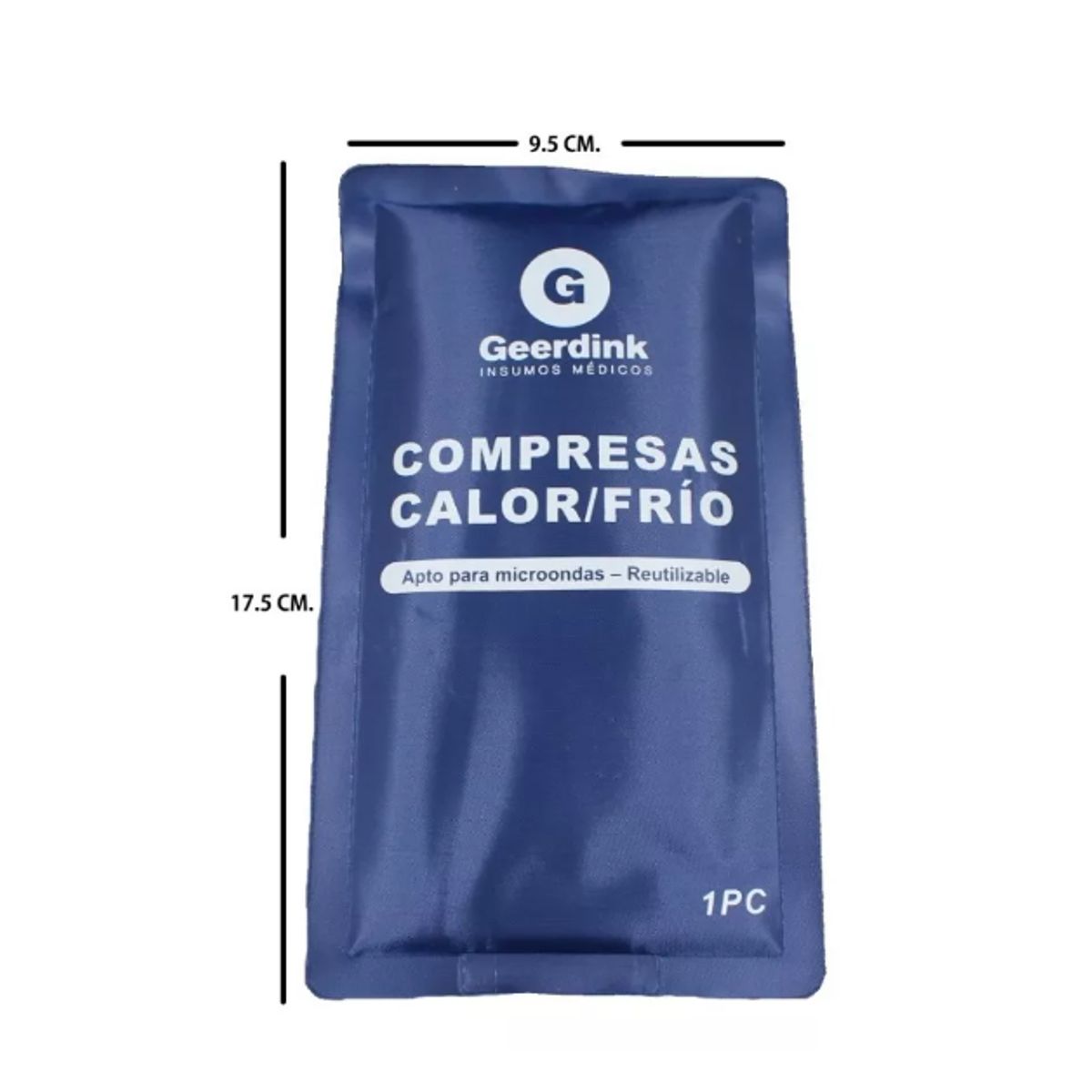 GENERICO - Gel Frio Calor Para Golpes Y Lesionesterapia Reutilizable ºº